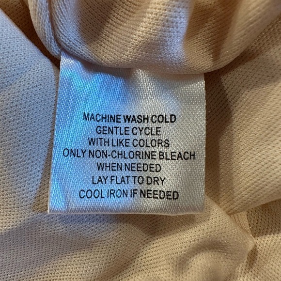 Love x Design Blush Pink Pleated Maxi Dress with Long Sleeves Size S - Picture 7 of 12